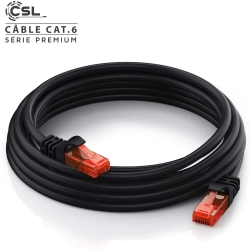Kabel sieciowy Ethernet RJ45 Cat.6 UTP 3m CSL